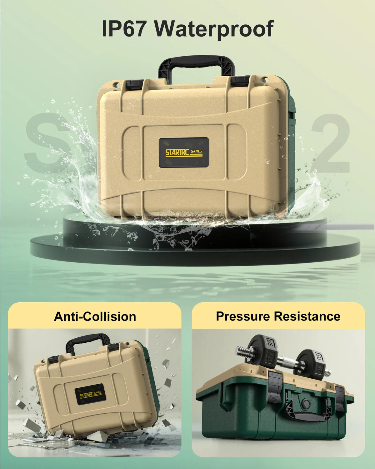 NS Switch 2 Carrying Case Portable Storage Case Hard Waterpr