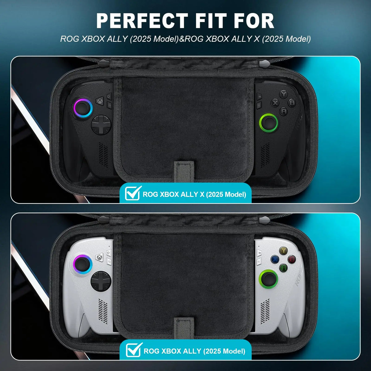 Large Capacity Carrying Case for ASUS ROG XBOX ALLY X 2025 H
