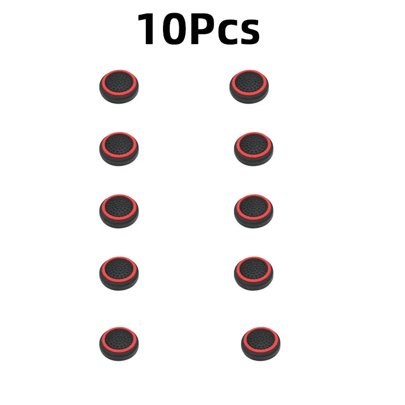 10PCS Non-slip Silicone Analog Joystick Thumbstick Thumb Stick Grip Caps Cases For Switch2 PS3 PS4 PS5 Xbox Steamdeck Controller