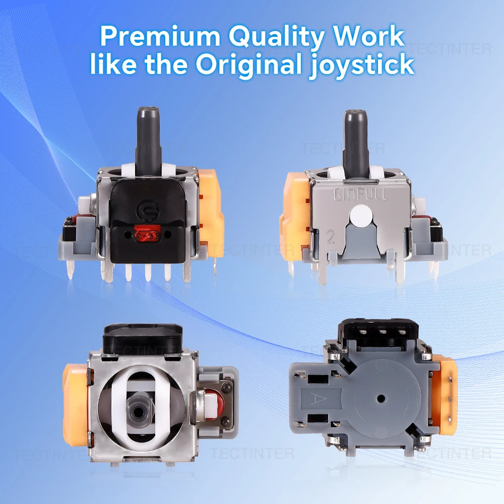 3D Analog Hall Effect Joystick For PS5/4/Slim/Pro Controller