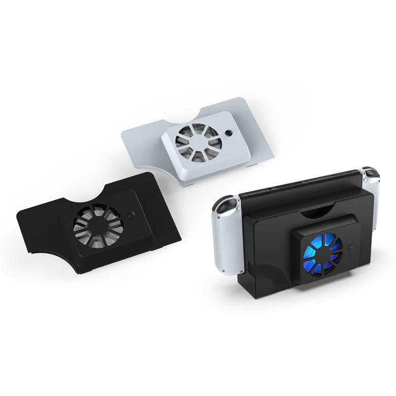 Dock cooling fan for switch/ oled original stand game consol