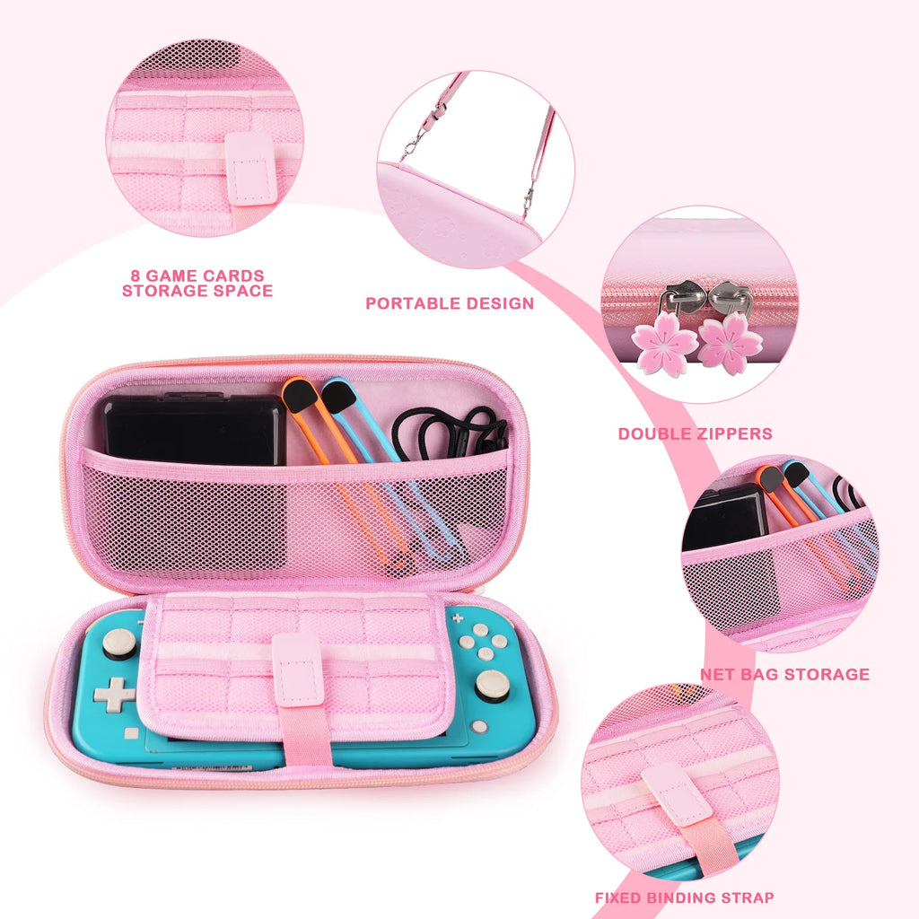 PU Waterproof Pouch Case Storage Traveling Cover Box for Swi