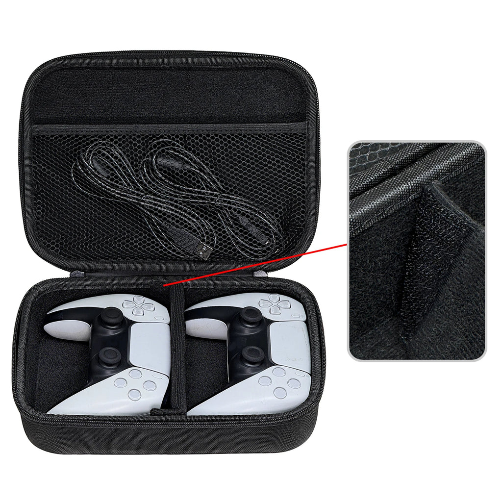 Dual Controller Storage Bag Portable EVA Bag Suitable for PS