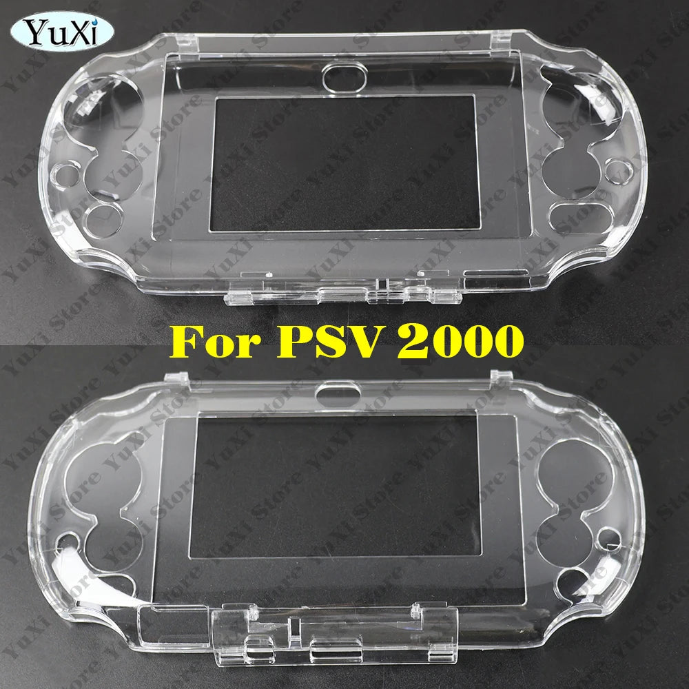 for PSV 2000 Clear Crystal Protective Case Top Bottom PET Pr