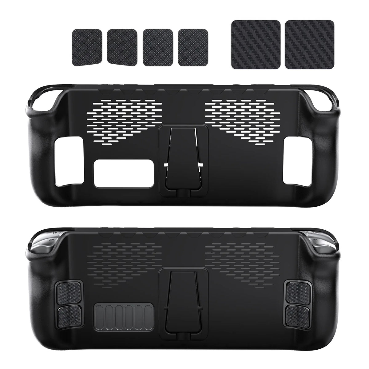 JYS-SD009 Steam Deck Protective Case Kit TPU Case + Stand + 