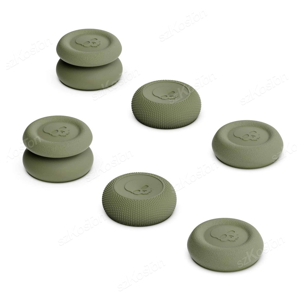 6PCS Thumb Grips Caps Set for Switch 2 Pro/PS5/PS4 Controller Button Stick Cover Gamepad Joystick Cap Gaming Accessories