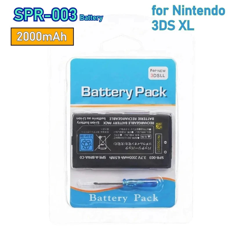 3.7V 2000mAh SPR-003 Replacement Lithium Battery Rechargeabl