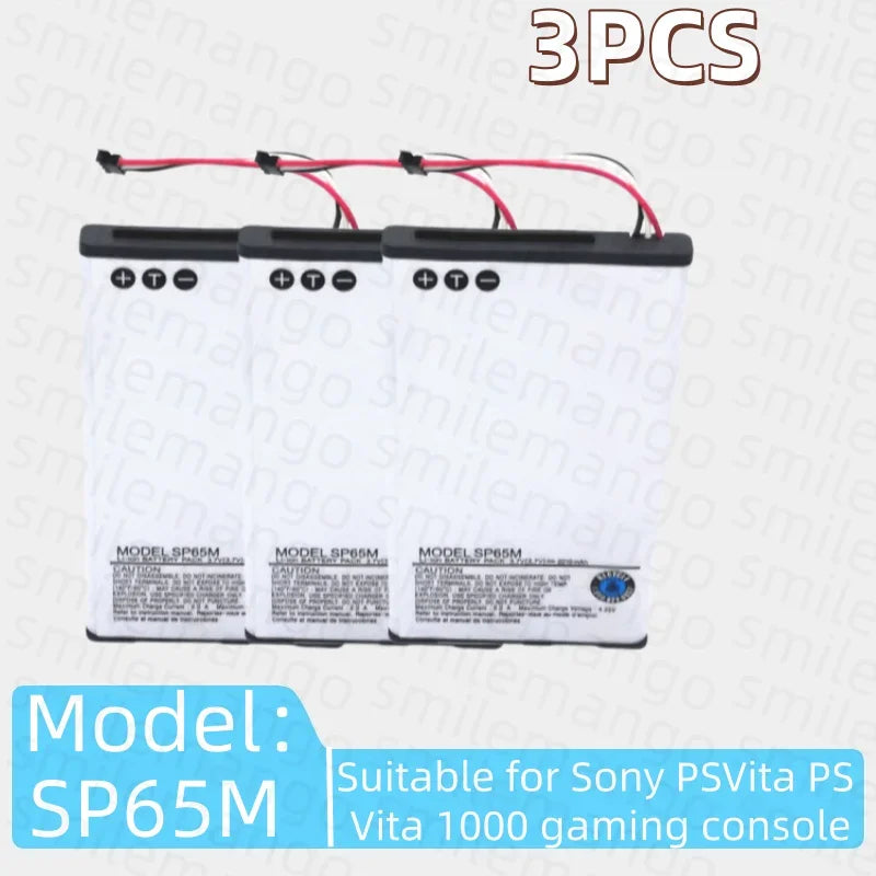 2210mAh SP65M Rechargeable Li-ion Battery Replacement for Sony PS Vita PSV 1000 Console