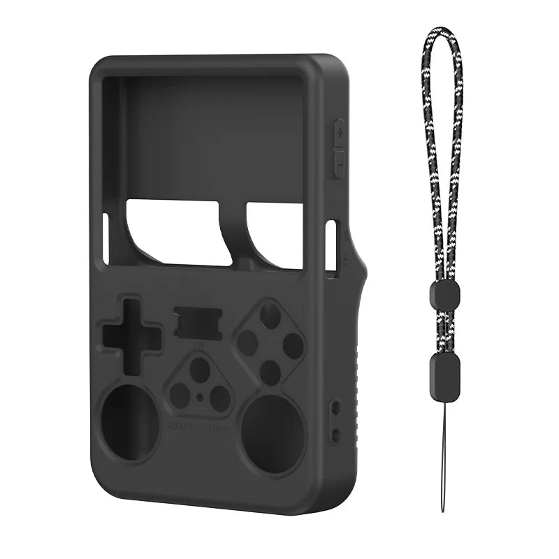 Color Silicone Protective Case for R36S Handheld Game Console Anti-Scratch Soft Shell Durable Cover for Gaming Devices