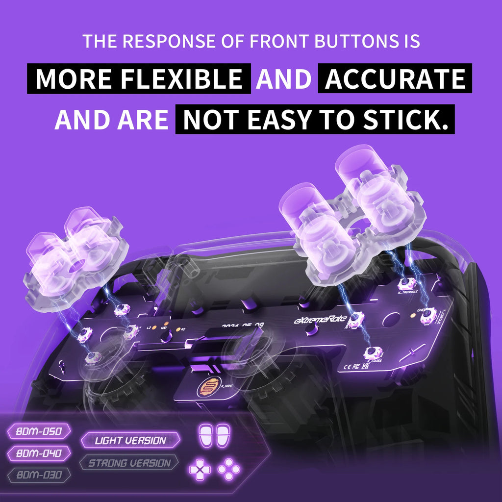 eXtremeRate for ps5 Controller BDM-040/BDM-050/060 Whole Cli