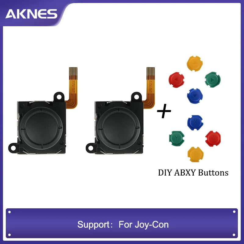 AKNES X HALLPI TMR Sensing Joystick for Joy-Con Replacement 