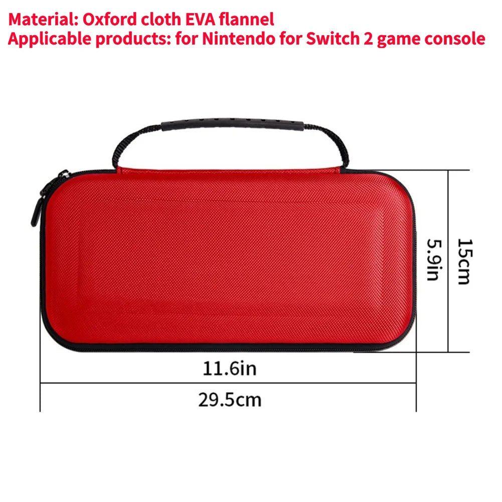 Carrying Protective Case For Nintendo Switch 2 Anti-scratch Protective Pouch Travel Storage Bag For Switch 2 Console Joy-Con