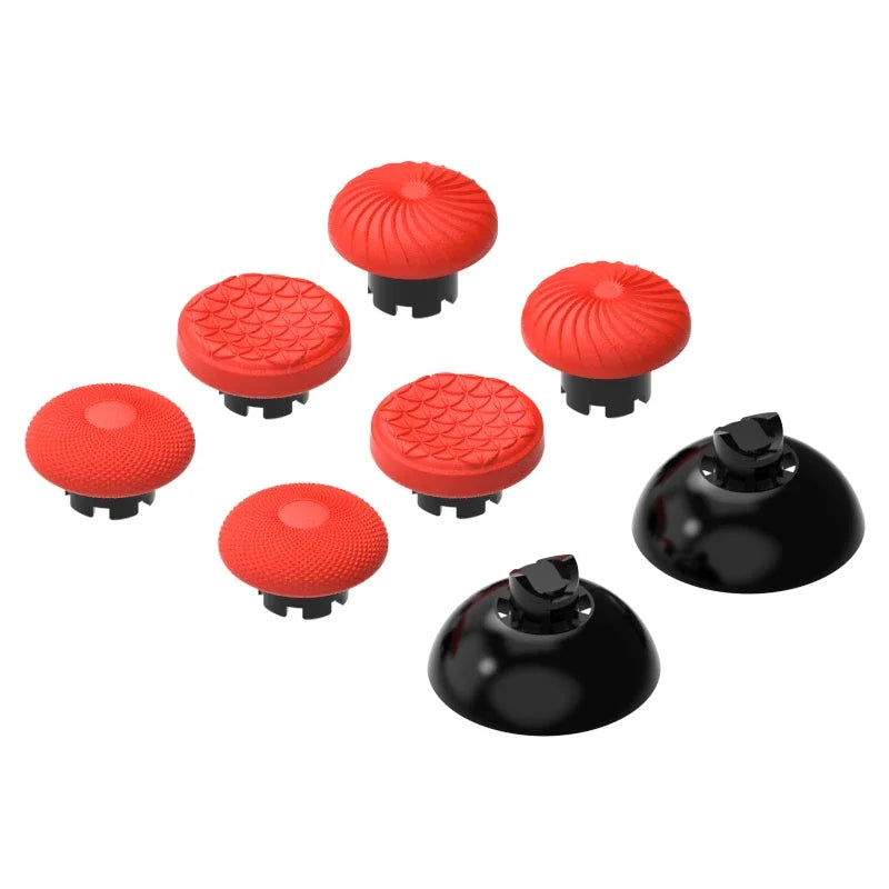 DATA FROG Metal Rocker Cap & Paddle Accessory Set for PS4 and PS5 Edge Elite Game Controller Handles