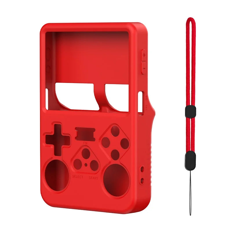 Color Silicone Protective Case for R36S Handheld Game Console Anti-Scratch Soft Shell Durable Cover for Gaming Devices