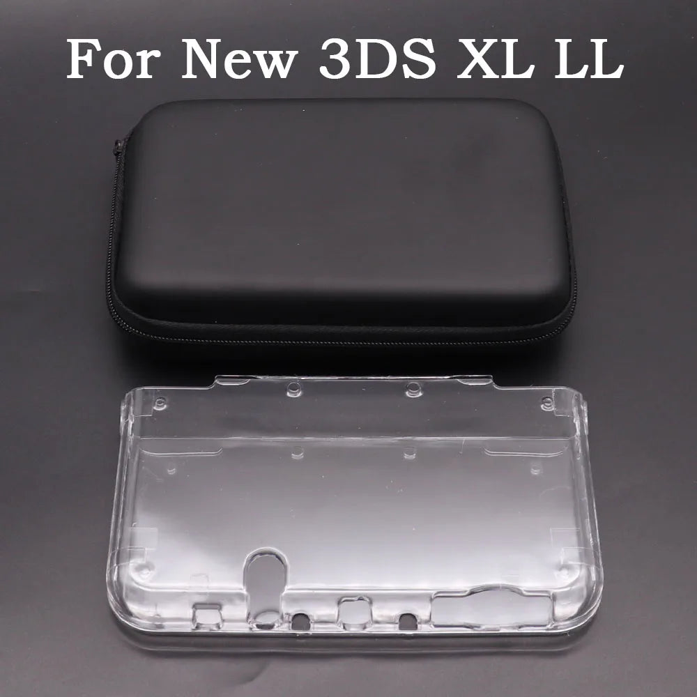 For New 3DS XL LL 3DSXL 3DSLL Game Console EVA Skin Carry Ha