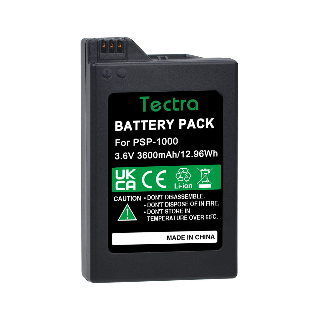 PSP-110 PSP-1005 Replacement Lithium Batteries 3600mAh for Sony PlayStation Portable Console PSP-1000 Gamepad Battery/Charger