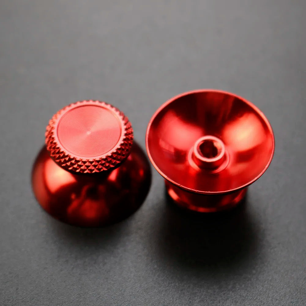 YUXI 2PCS Metal Analog Joystick Thumb Stick Grip Cap Replace