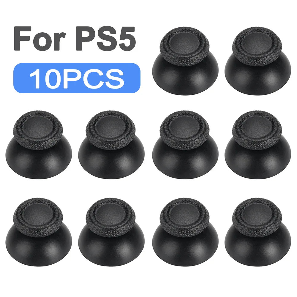 10pcs Replacement Thumbsticks for PS5 PS4 PS3 PS2 Xbox One 3