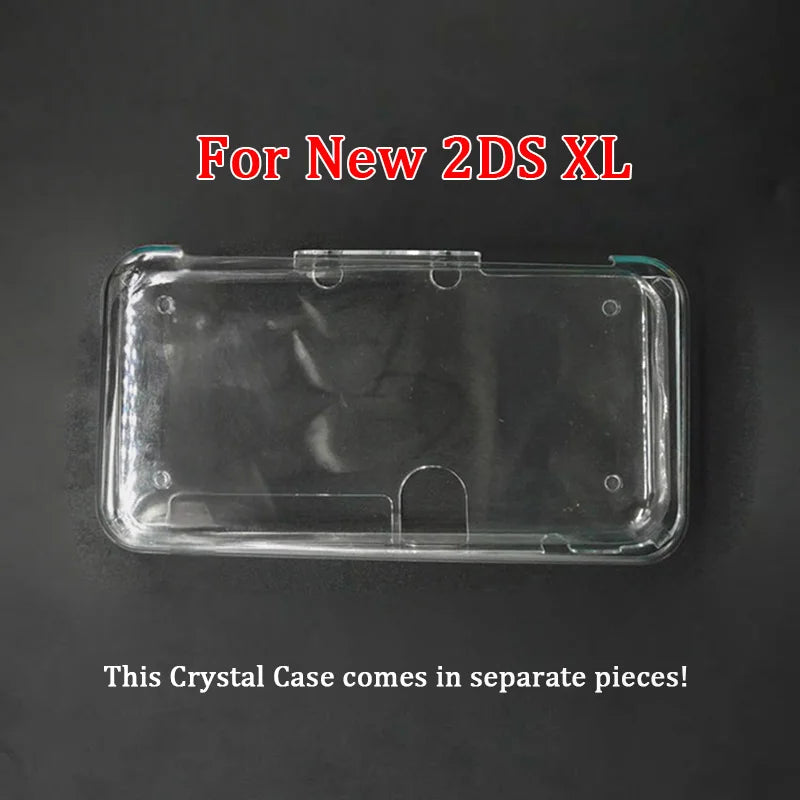 Crystal Protective Case Cover Hard Shell Skin Case For NDSL NDSi XL LL GBA SP PSP 2000 3000 PSV 1000 2000 For New 2DS 3DS XL LL