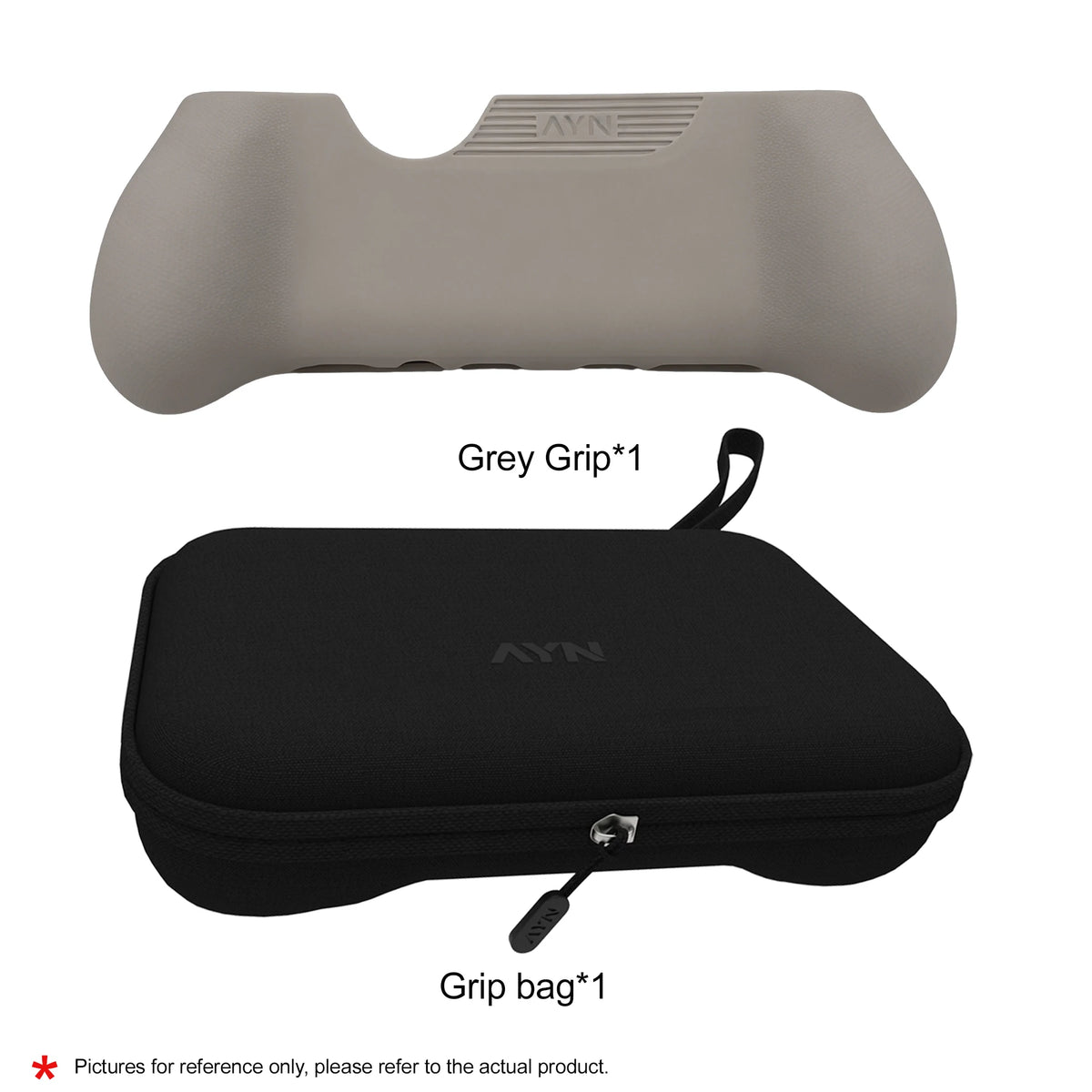 TPU Case Handheld Console Transparent Protective Cover Screen Protector Set For AYN THOR Anti-Fall Case Shell Grip Storage