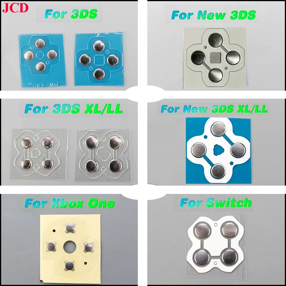 1Pc D-Pad Button Metal Dome Conductive Film Sticker PCB Boar