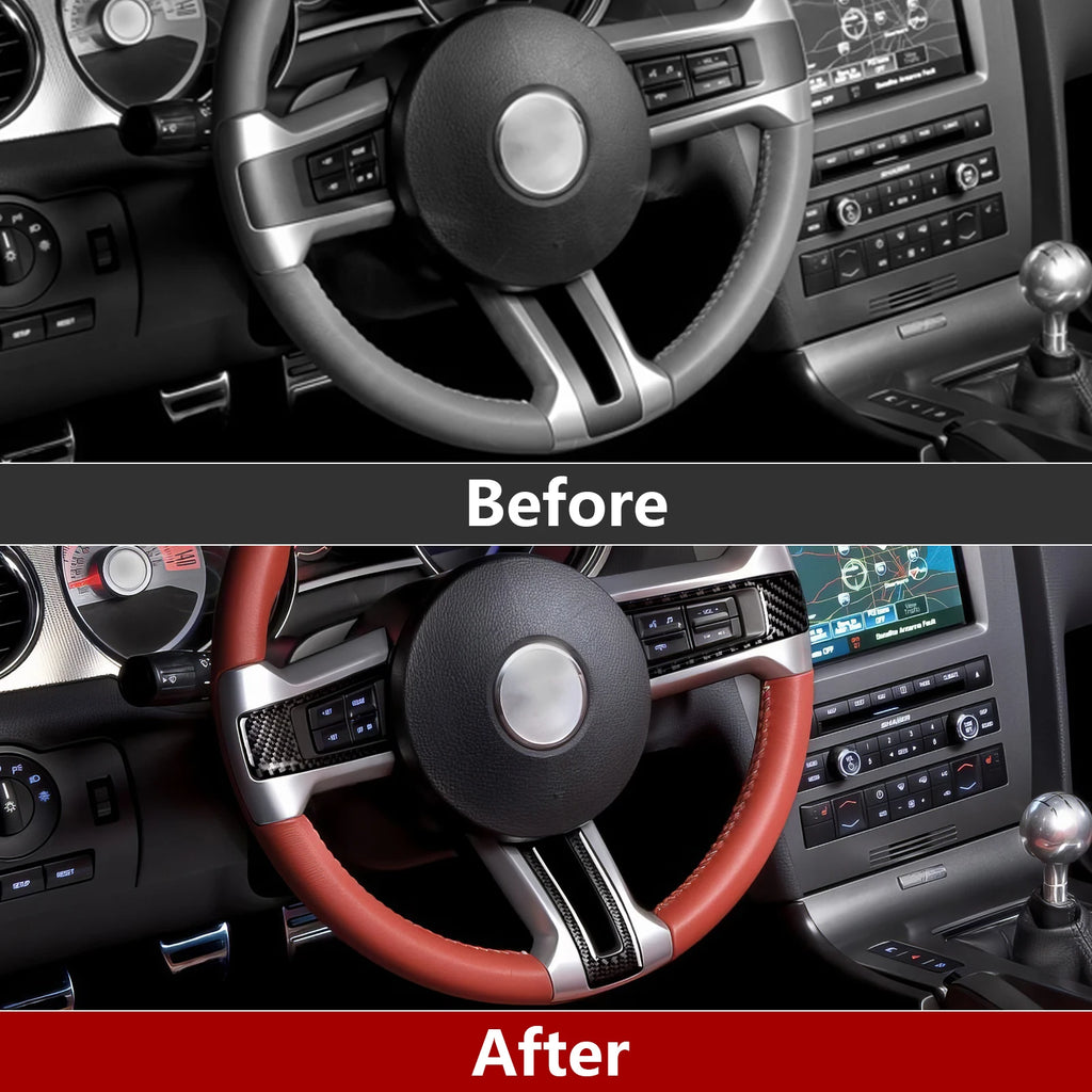 For Ford Mustang GT Shelby (2010-2014) Carbon Fiber Interior
