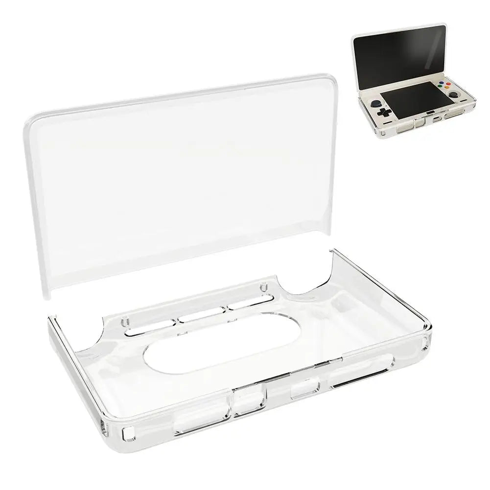 Clear TPU Case For AYN Thor Dual Screen Handheld Game Console Transparent Shockproof Protective Cover Shell