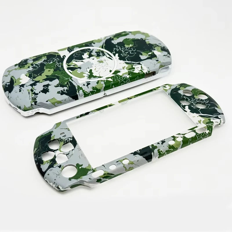 Camouflage Full Housing Shell Case Replacement for PSP3000 w