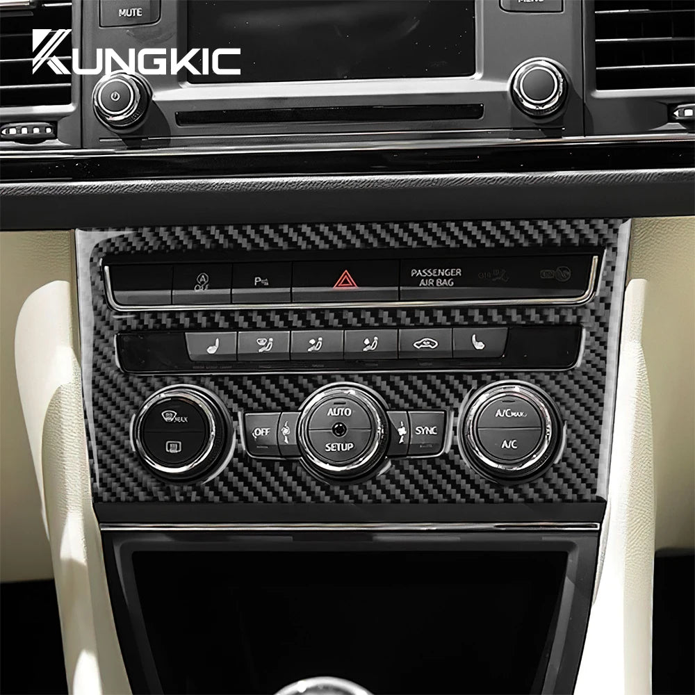 Real Soft Carbon Fiber Sticker For Seat Leon MK3 2013 2014 2