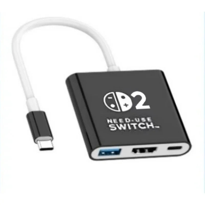 Docking Station for Nintendo Switch 2 4K 60Hz TYPE-C Hub wit