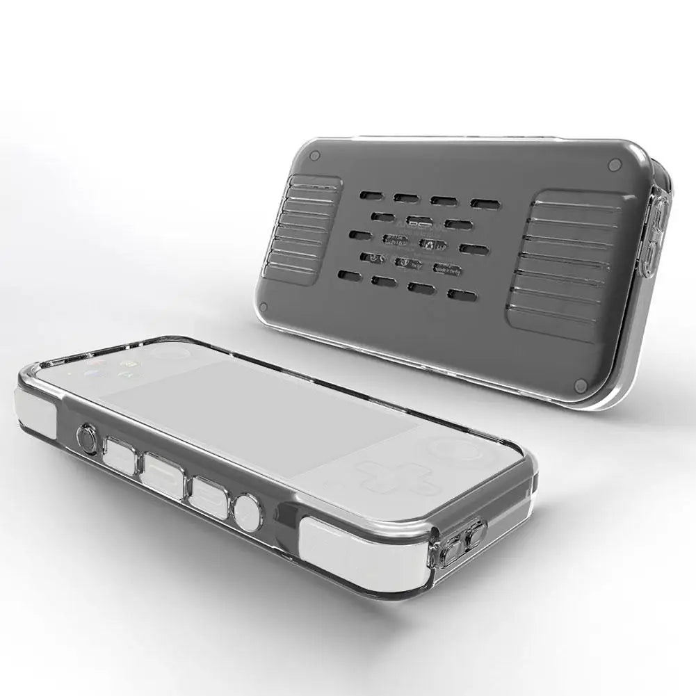 Protective Case For ANBERNIC RG35XX H Shockproof TPU Transpa