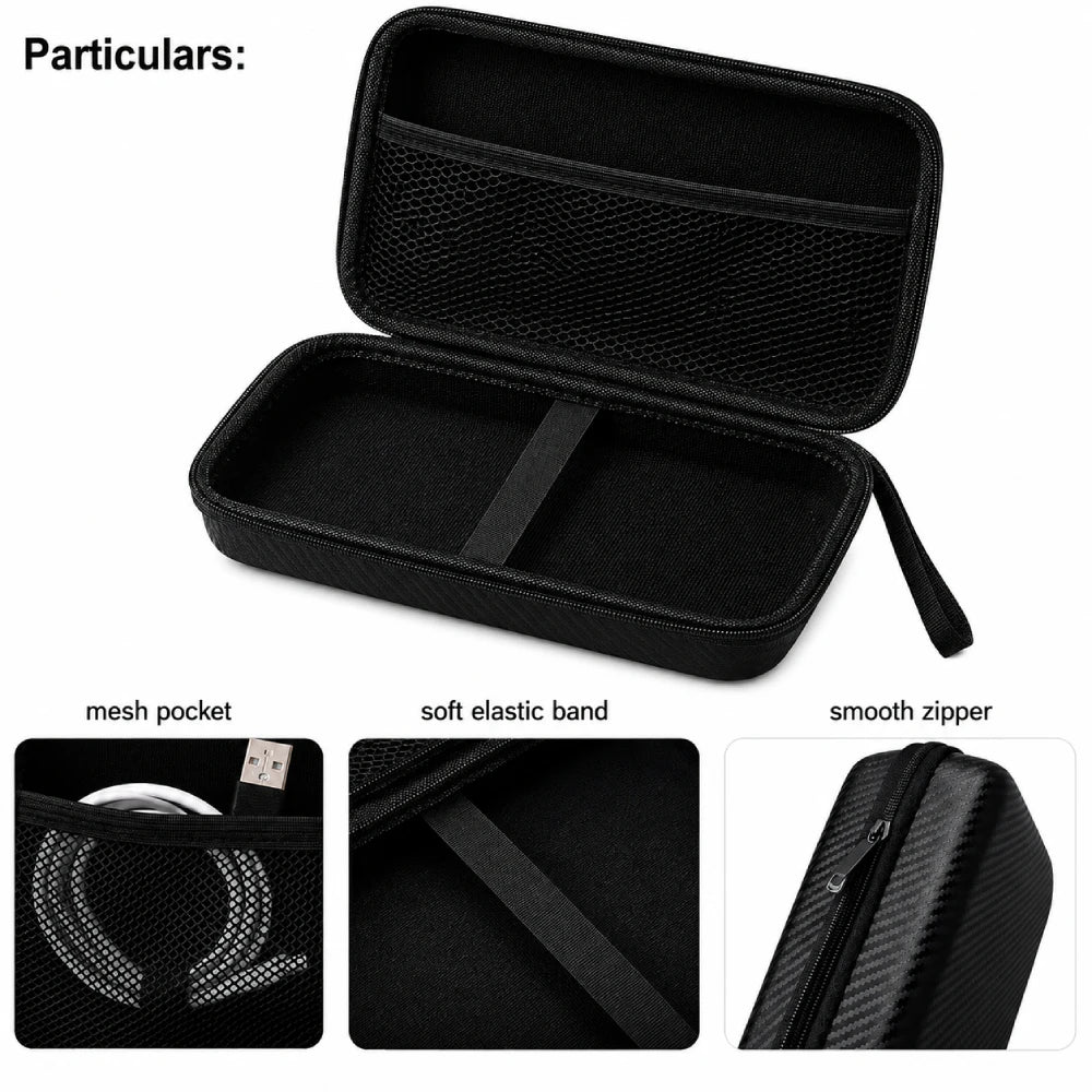 For R36 Ultra Game Console EVA Hard Carrying Case Waterproof