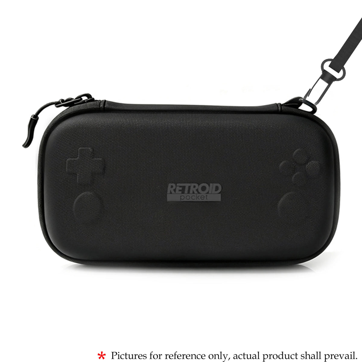 Hard EVA Carrying Case & Tempered Glass Screen Protector for Retroid Pocket Nova Handheld Game Console Accessories