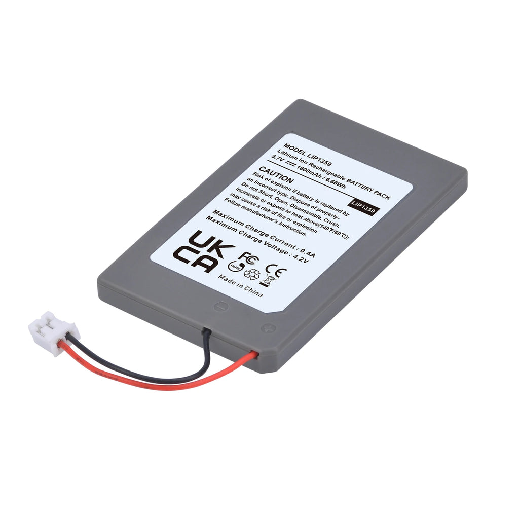 LIP1359 PS3 Replacement Battery 3.7V 1800mAh for Sony Playstation3 Wireless Controller Game Console Batteries with USB Cable