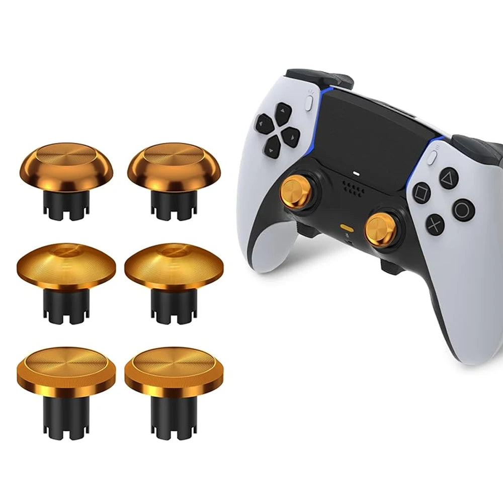 2024 NEW Metal Thumbsticks for PS5 PS4 Controller Buttons 3D