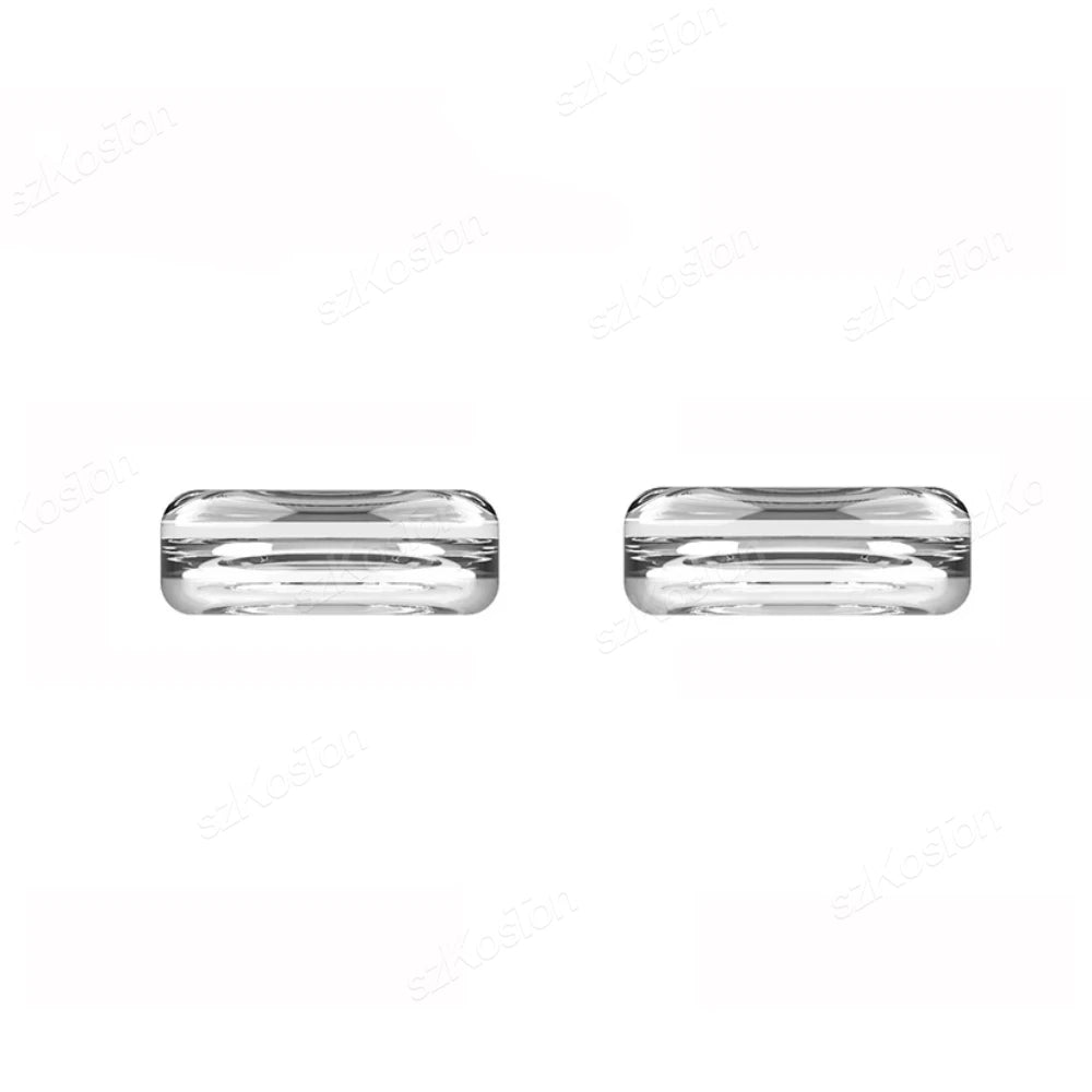 Clear Thumb Grips Caps for Switch 2 Pro Controller Anti-Slip Soft Silicone Joystick Cap Cover for Switch2 Gaming Accessories