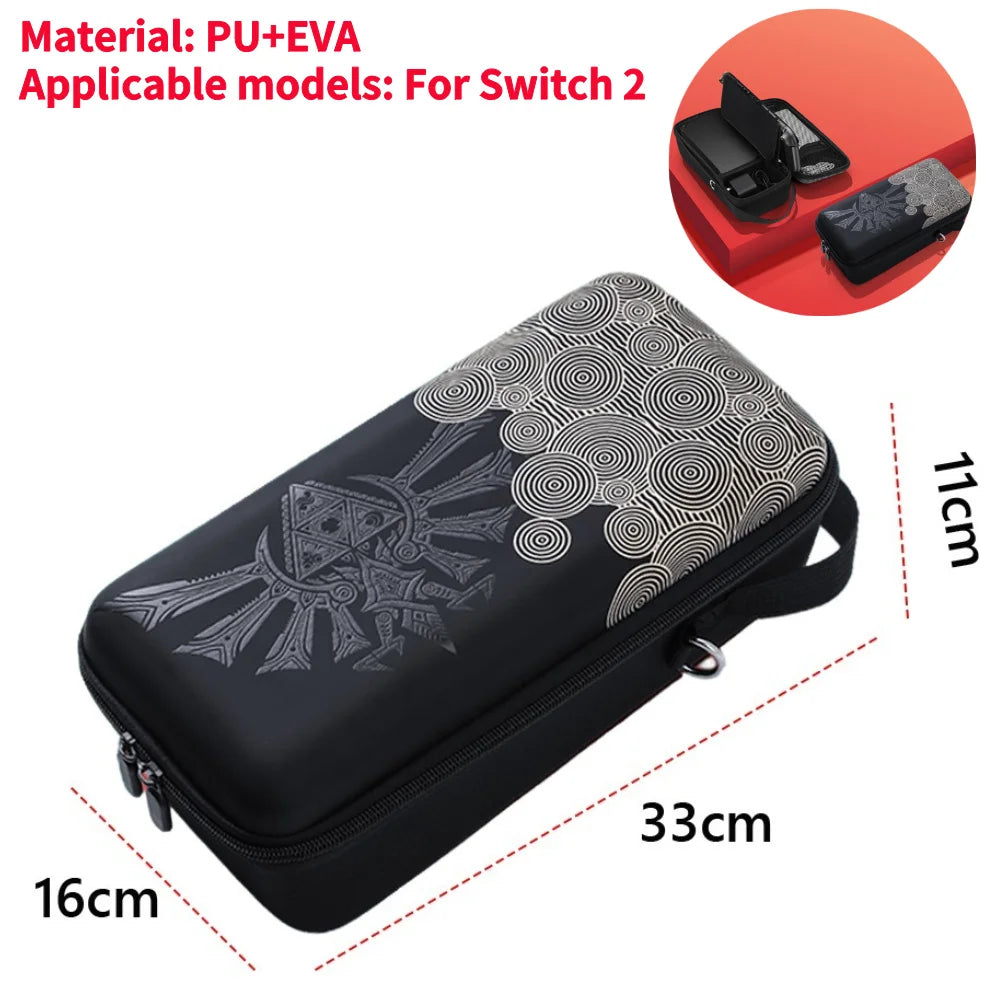 Carrying Protective Case For Nintendo Switch 2 Anti-scratch Protective Pouch Travel Storage Bag For Switch 2 Console Joy-Con
