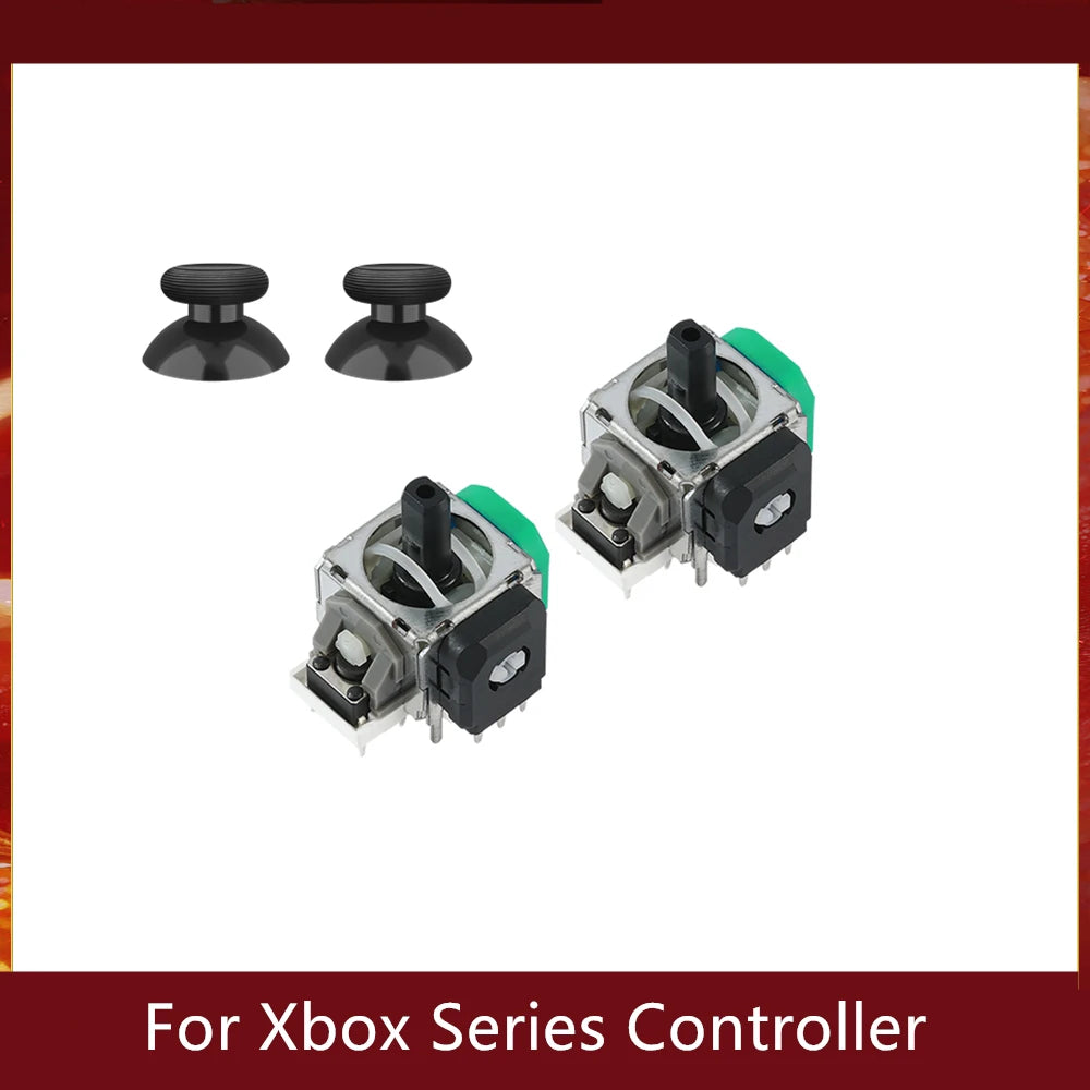 GuliKit ControllerAccessories Repair TMR Joystick with Stick Cap for PS4 PS5/PS5 Edge Gamepad for Switch Pro Xbox Series