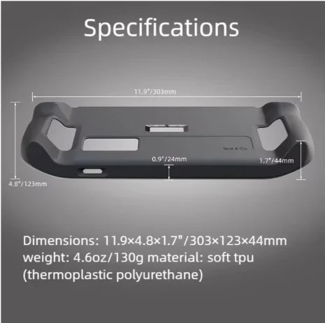 Skull & Co. For Steam Deck/OLED TPU Protective Case Non-slip