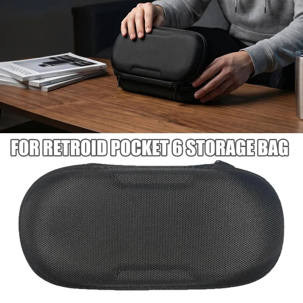 Hard Shell Carrying Case for Retroid Pocket 6 Handheld Conso