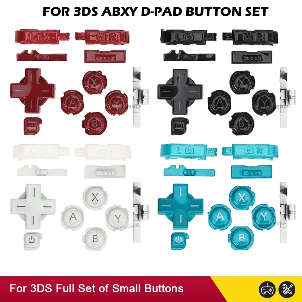 ABXY Buttons Full Set For 3DS Cross Button Direction Arrow K