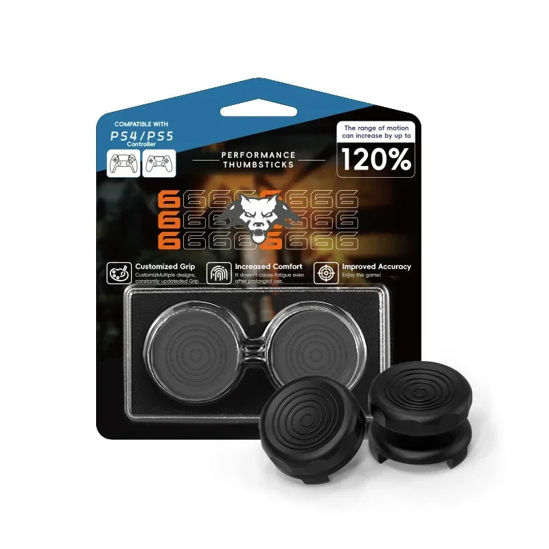 DATA FROG High Rise FPS Thumb Grips for Gaming Controllers Ergonomic Analog Stick Caps Enhanced Grip Galaxy Game Accessories