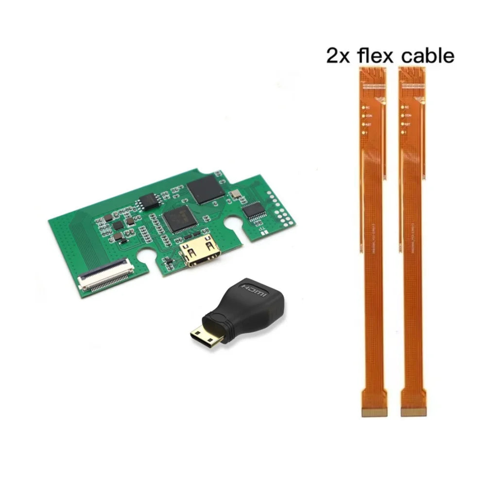Newest Version Digital High Definition N64 HDMI TV Kit Game Video PCB Mod with OSD Menu 8 Color Modes Need Solder