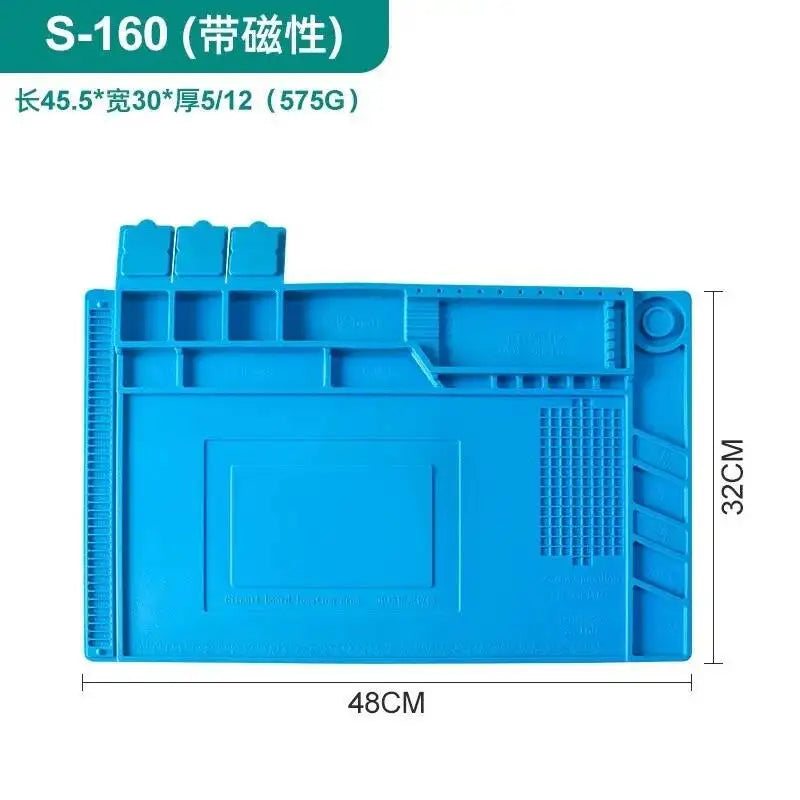 ESD Soldering Mat Repair Pad Insulation Heat Resistant Soldering Station Silicon Work Pad Desk Platform Phone Repair Tool Kit