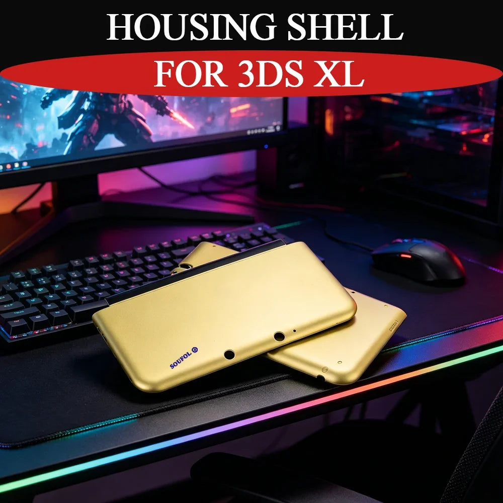 New For 3DS XL High Quality Housing Shell Front Back Cover C