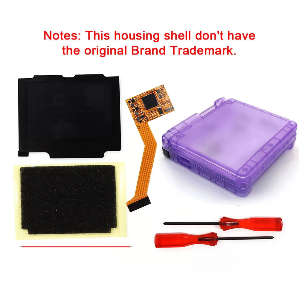 HISPEEDIDO 5 Levels Brightness For GBA SP IPS V2 High Brightness LCD Screen Kits For GameBoy Advance SP Console