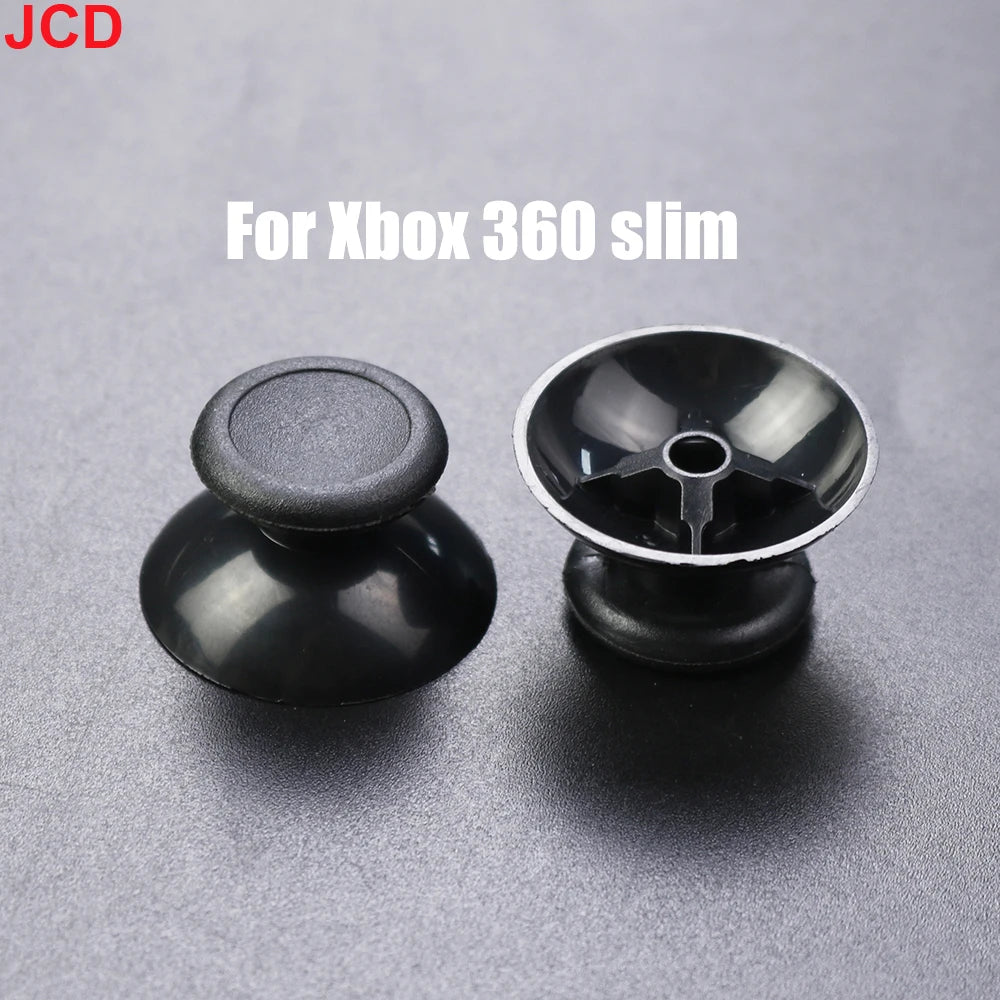 JCD 2pcs For PS2 PS3 PS4 PS5 Xbox One 360 Series S X WiiU NGC Gamepad Controller 3D Analog Joystick Mushroom Stick Grip Cap