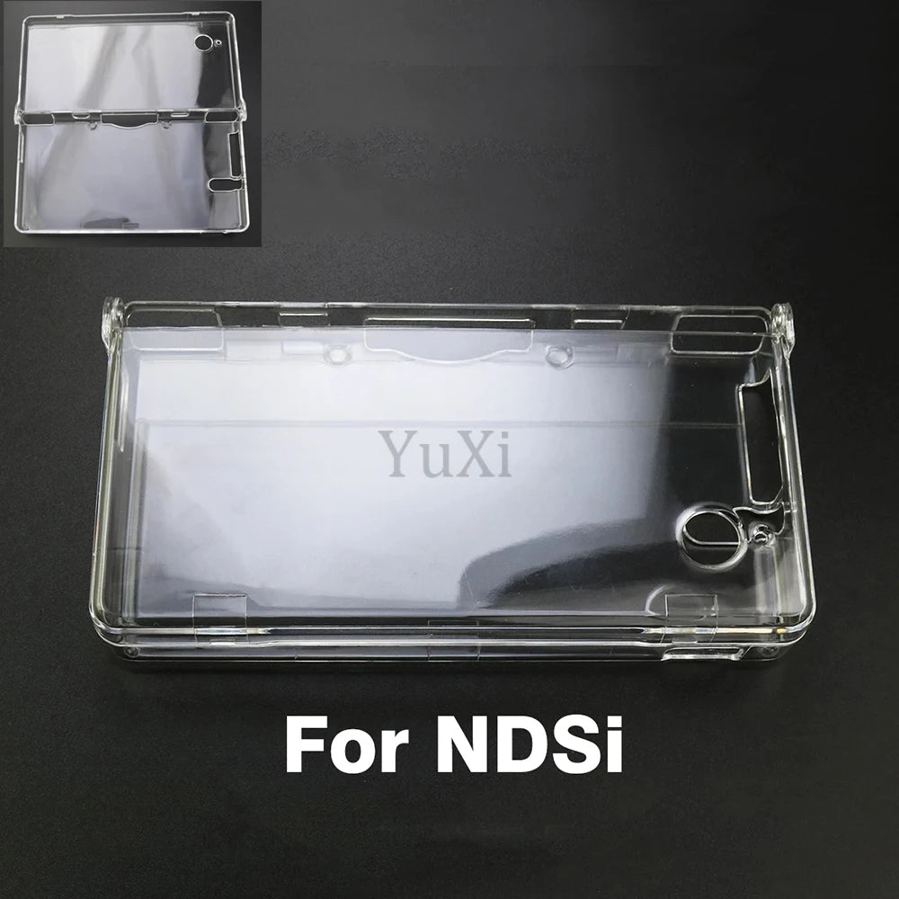 Clear Crystal Protective Case For Nintend NDS Lite NDSi XL LL Plastic Hard Shell Skin Case Cover For 2DS New 3DS XL LL GBA SP
