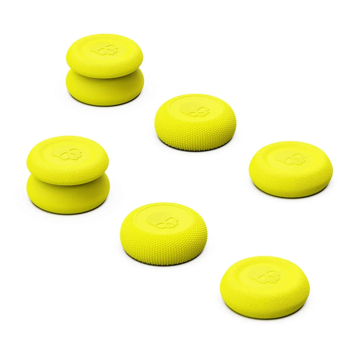 Skull & Co. Skin CQC and FPS Thumb Grip Set Joystick Cap Analog Stick Cap for Switch Lite Joystick - Lite Grey