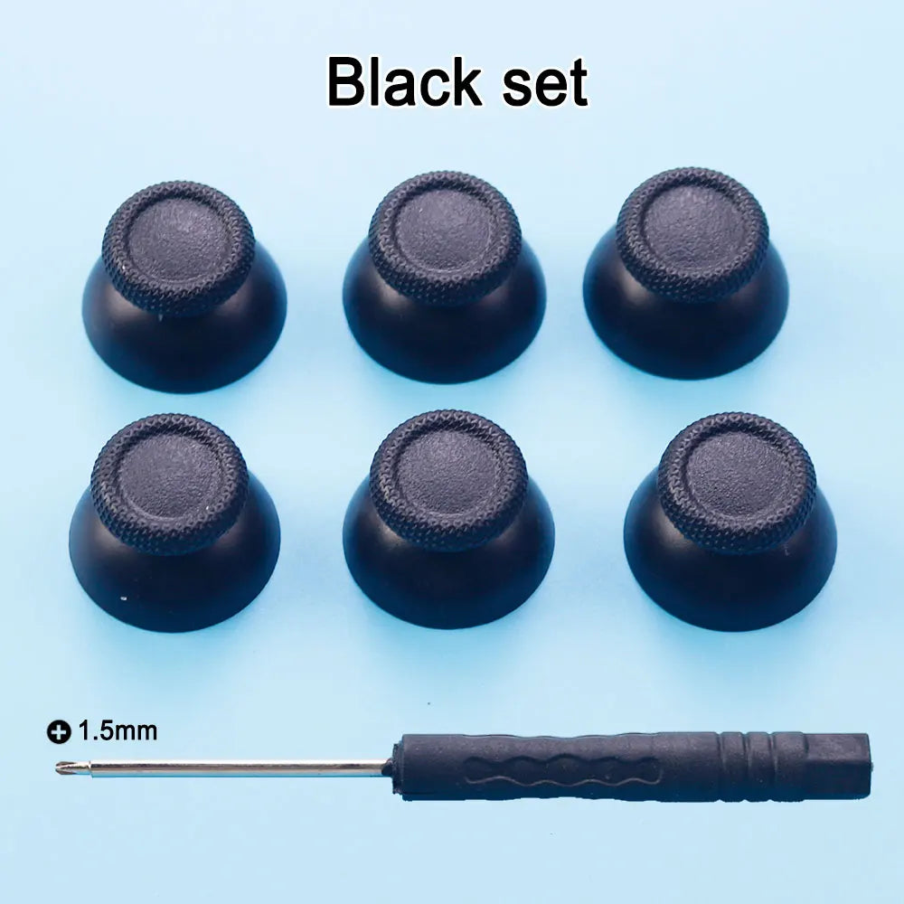 1 Set For PS5 Thumbstick Grip Cap For PlayStation 5 3D Analog Joystick Cover Controller Button Replacement Accessory